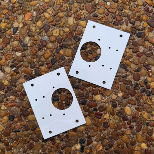 Kit 2 Placas de reparación de bisagras - Mesada - Muebles - Puertas [Incluyen Tornillos] - Imagen 4