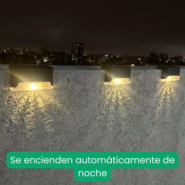 Mini Luces LED con carga solar [Pack x4] - Imagen 2