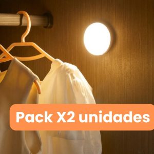 Luces Nocturna LED con Sensor de Movimiento [Pack de 2 Unidades]