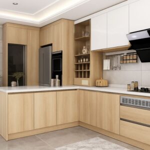 Rollo Vinilo Adhesivo Simil Madera Impermeable 4mts (color Madera Clara)